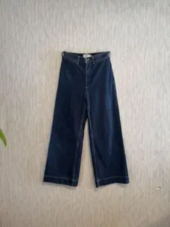 AZUL BY MOUSSY デニム ワイドパンツ インディゴ L
