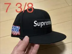 supreme newera boxlogo worldfamous cap
