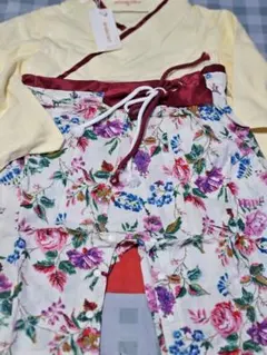 ベビー服 袴 ロンパース 女の子 出産祝い 90cm