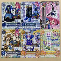 アイカツスタイル購入特典 モダンクチュールレッド 4枚セット 湊みお