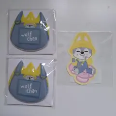 skzoo オンラインくじ wolfchan バンチャン　お名前バッチ