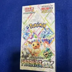 【高騰必至】　テラスタルフェスex 1BOX シュリンク付　絶版前