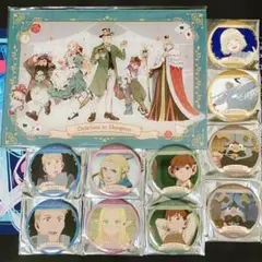 ダンジョン飯 アクリルパネル ラストワン ラッキー缶バッジ くじ コンプ