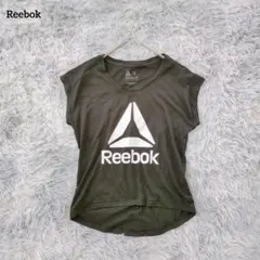 リーボック SUPREMIUM TEE フレンチスリーブ Tシャツ S 黒のサムネイル