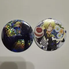 ワンピース 輩缶バッジ 第21弾 Shine サンジ ホワイトデー White