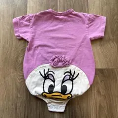 ベビードール　ディズニーコラボ デイジー ロンパース 80 ピンク