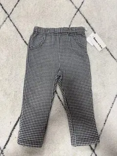 新品　未使用Emma et Léo ハウンドトゥースパンツ 90cm