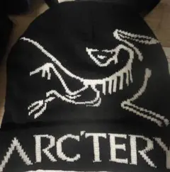 ARC'TERYX ロゴ入り 黒ニット帽