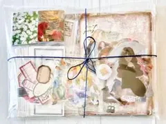 ⑳　コラージュ素材　350点以上　おすそ分け　まとめ売り　詰め合わせ　海外マステ