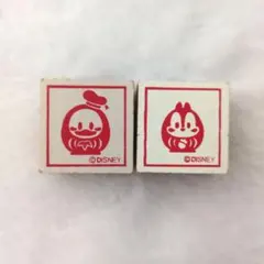 ディズニー　だるま　スタンプ