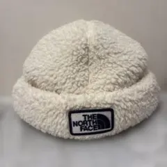 THE NORTH FACE ボア ニット帽 ビーニー ホワイトのサムネイル