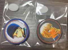 安室 赤井　缶バッジ　鳥取北栄町　青山剛昌ふるさと館　コナン探偵社　名探偵コナン