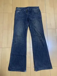 faxcopyexpress wide-leg dirty wash jeansのサムネイル