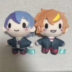 プロセカ セガラッキーくじ 東雲彰人　青柳冬弥 ぷちぬいマスコット プロセカ 東雲彰人 青柳冬弥 ラッキーくじ ぷちぬいマスコット