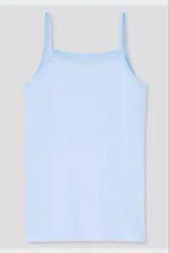 ユニクロ　エアリズムコットンブレンド胸二重キャミソール　130