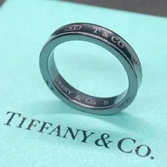 Tiffany ティファニー 10号 1837 スリム チタンリング - メルカリ