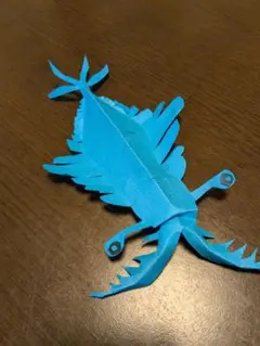 アノマロカリス　クラフト作品 約17cm