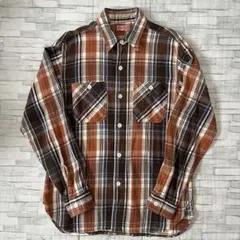 BEAMS ビームス ネルシャツ チェックシャツ 長袖シャツ BDシャツ