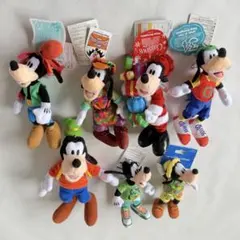 ディズニー グーフィー ぬいぐるみバッチ ぬいば ぬい 7体セット