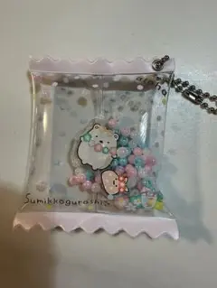 すみっコぐらし　アロハテーブル　アロハキーホルダー　しろくま