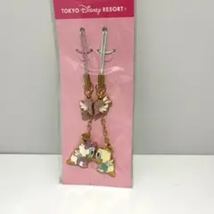 東京ディズニーリゾート ドナルド デイジー ハート ペアストラップ