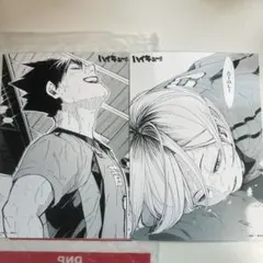 【ジャンプショップ限定】ハイキュー ブロマイド 孤爪研磨 黒尾鉄朗2枚セット