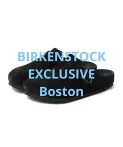 ビルケンシュトック ボストン 43（28cm）ブラック 本革　ザボサンダル BIRKENSTOCK（ビルケンシュトック） ボストン メンズ レディース