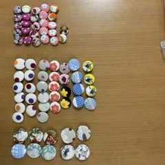 多色デザインボタンセット