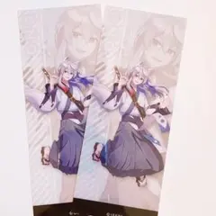 カラフルピーチ どぬくさん クリアしおり