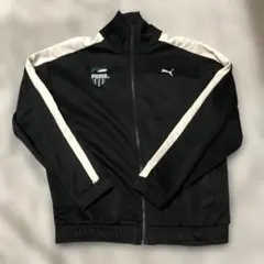Puma ブラック ジップアップジャケット