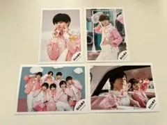 長尾謙杜　初心LOVE 公式写真4枚セット