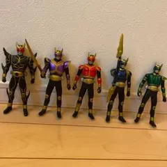 仮面ライダー クウガ ソフビ  フィギュア 7体セット