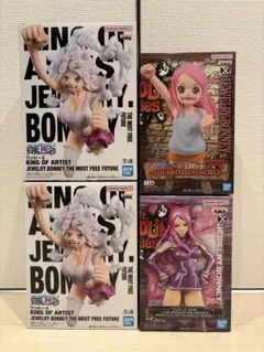 ワンピース ジュエリー・ボニー フィギュア 4体セット