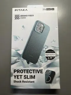 【新品】iPhone15ProMax用 PITAKAアラミド繊維ケース