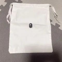 エイプ 巾着 付属品 APE ホワイト 白のサムネイル