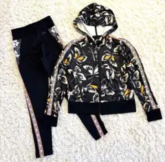 【お買い得2個セット】adidas スポーツウェア　セットアップ　レディース　M