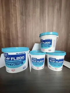 コニシ FL200 クッションフロア用 3kg2個セット ボンド ヘラ2個付き 