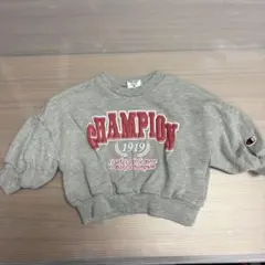 Champion グレー クロップドトレーナー 90
