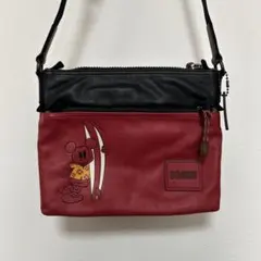 COACH ディズニー ペイサー クロスボディ ウィズ サーフ ミッキーマウス