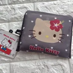 日焼けキティ エコバッグ　ショッピングバッグ