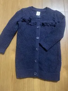 BabyGAP フリンジ付きロングカーディガン　2years