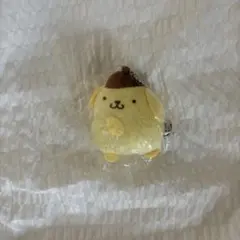サンリオ　ふりむきぬいぐるみボールチェーン　ポムポムプリン