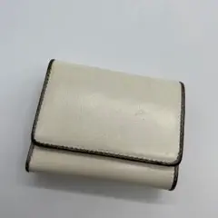 ○★新品未使用　agnes b. (アニエスベー)　三つ折り財布　ベージュ アニエスベー agnes b 三つ折り 財布 - メルカリ