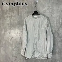 Gymphlex ジムフレックス コットン バンドカラーシャツ Lのサムネイル