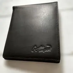 Crocodile二つ折り財布 ブラック