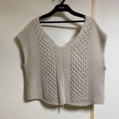 mystic ニットベスト