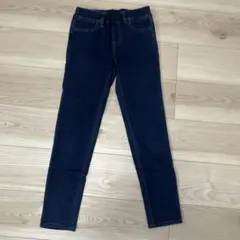 トップバリュ　ロングパンツ　インディゴブルー 140のサムネイル