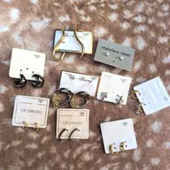 【新品未使用９点セット】ピアスセット ピアスまとめ売り