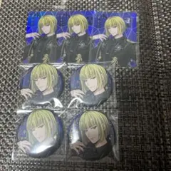 ルーク　ツイステ　５周年　缶バッジ　オーロラカード　ポップアップ