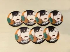 WIND.BREAKER 桜遥 レザー缶バッジ 7個